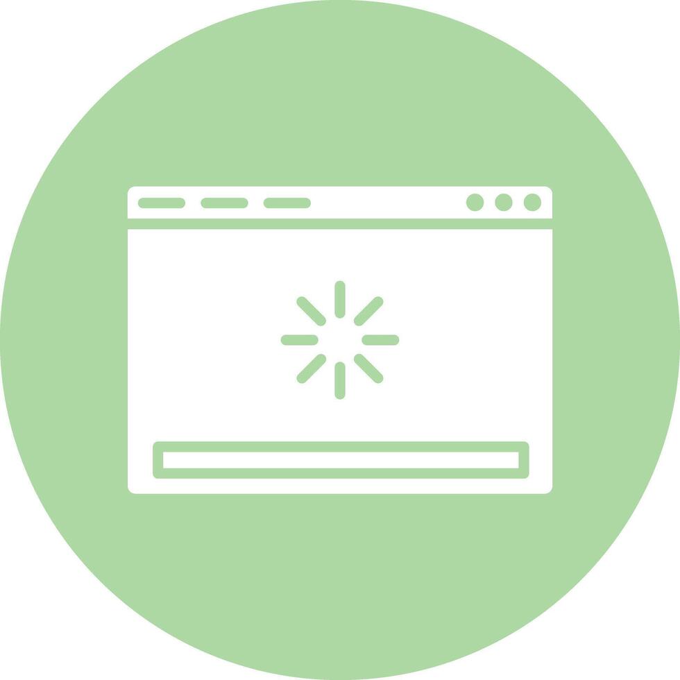 Web Loading Illustration Icon vector