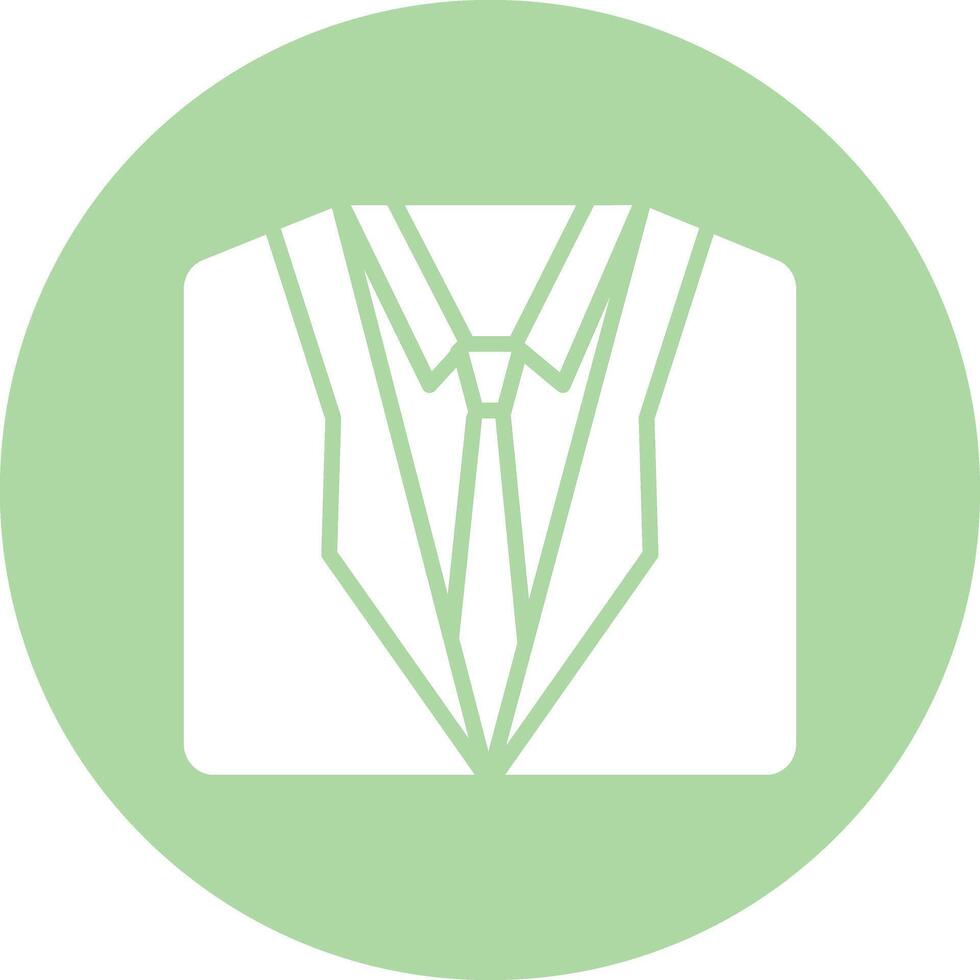 Business Coat Illustration Icon vector