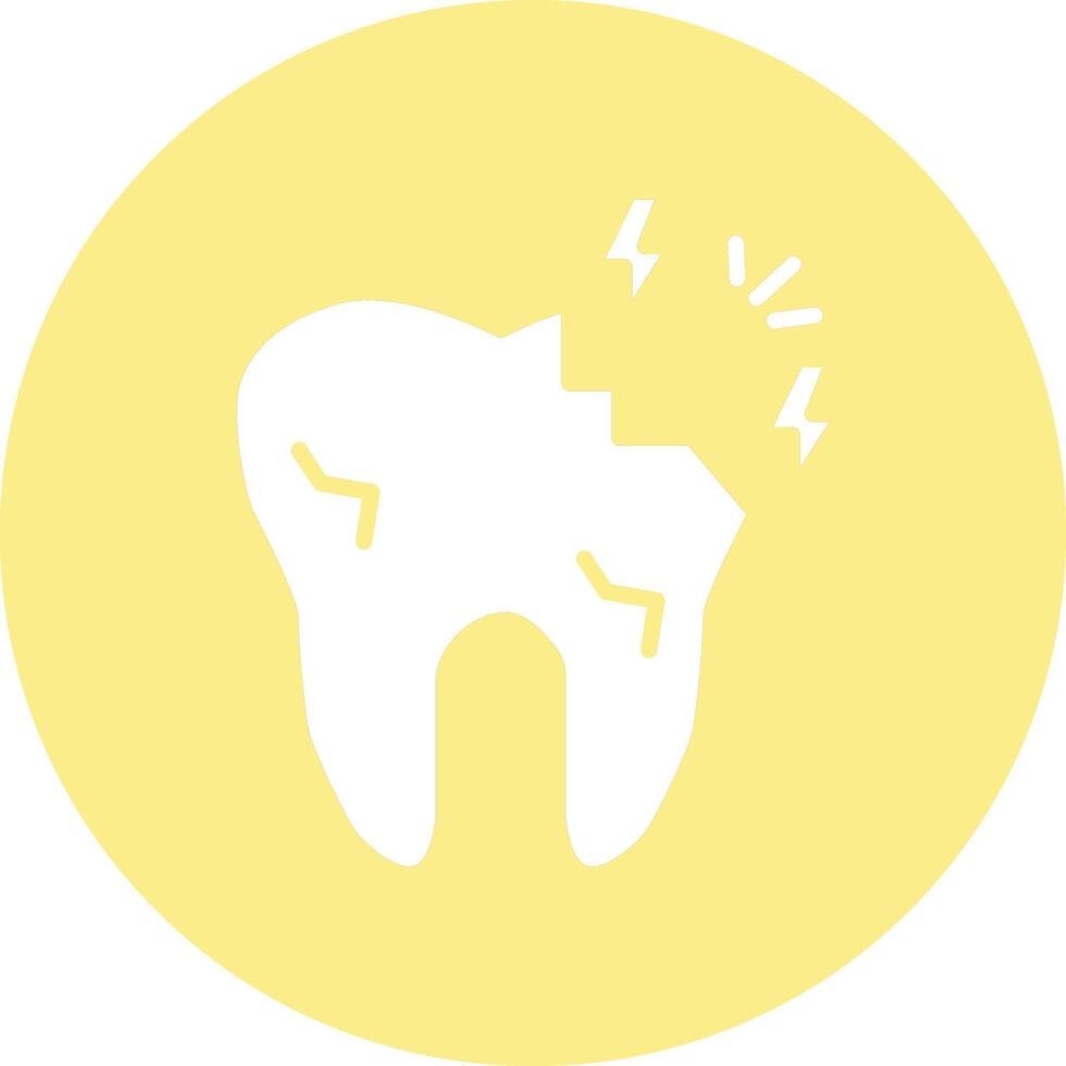 Toothache Illustration Icon vector