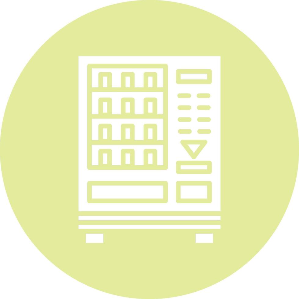 Vending Machine Illustration Icon vector