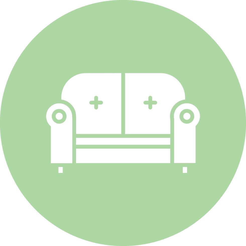 Sofa Illustration Icon vector