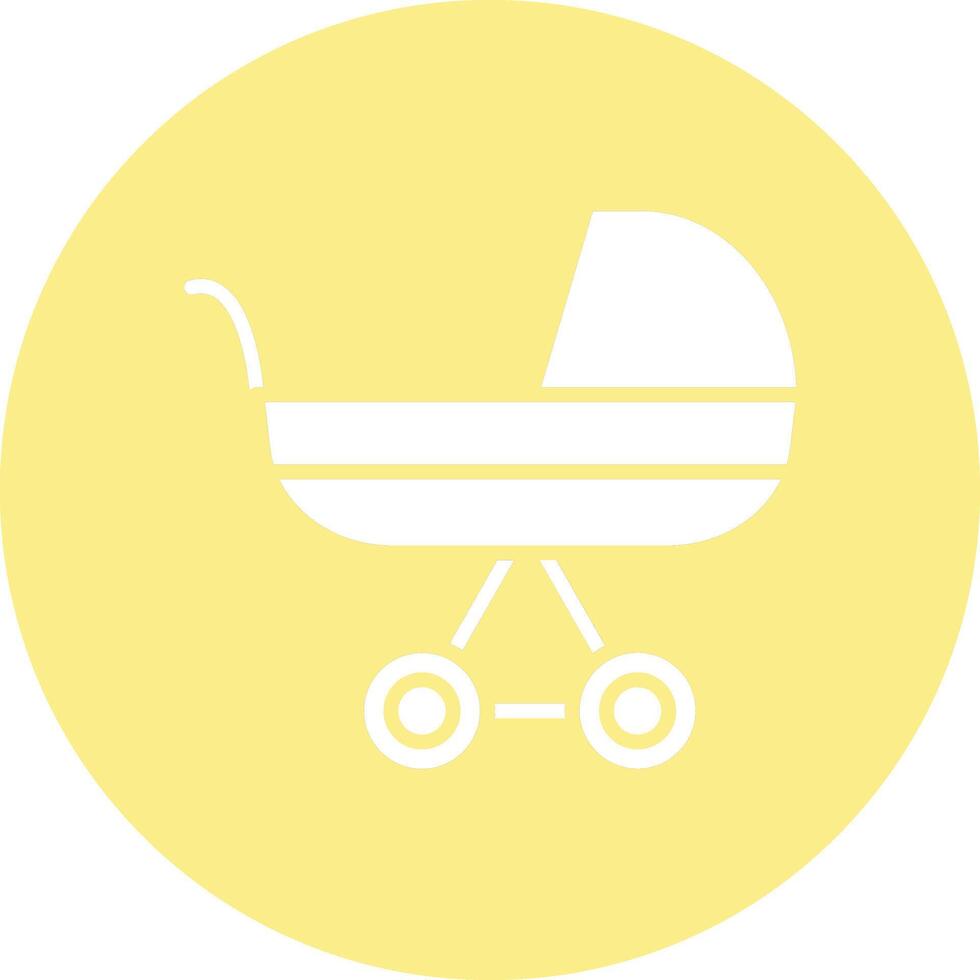 Stroller Illustration Icon vector