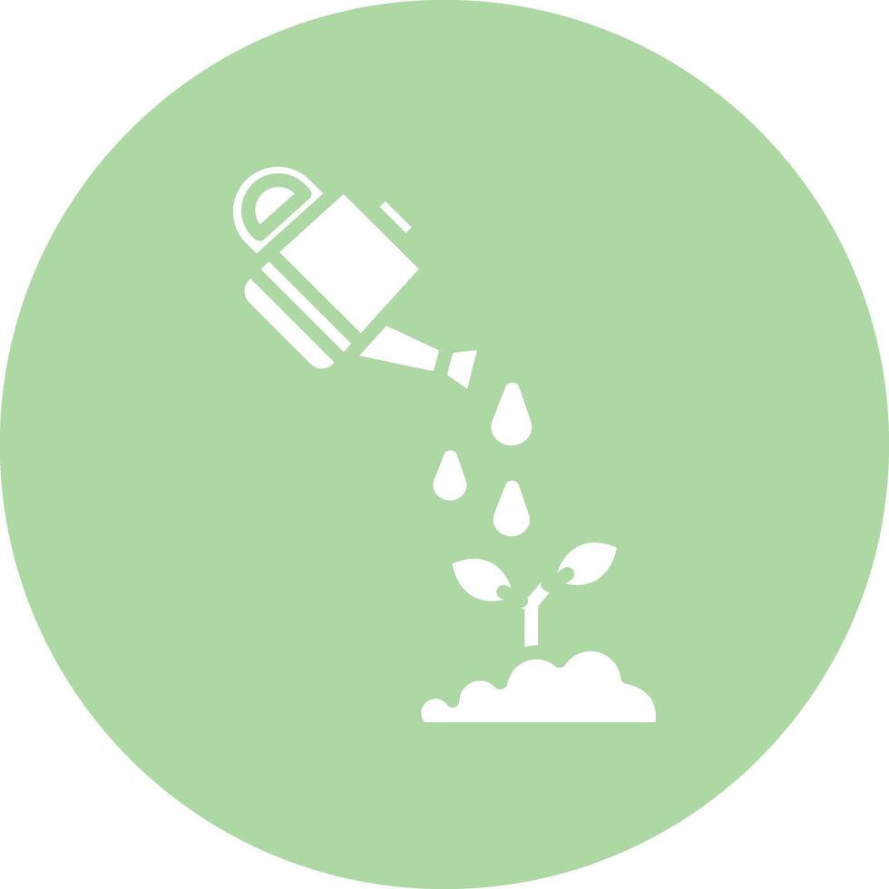 Watering Can Illustration Icon vector