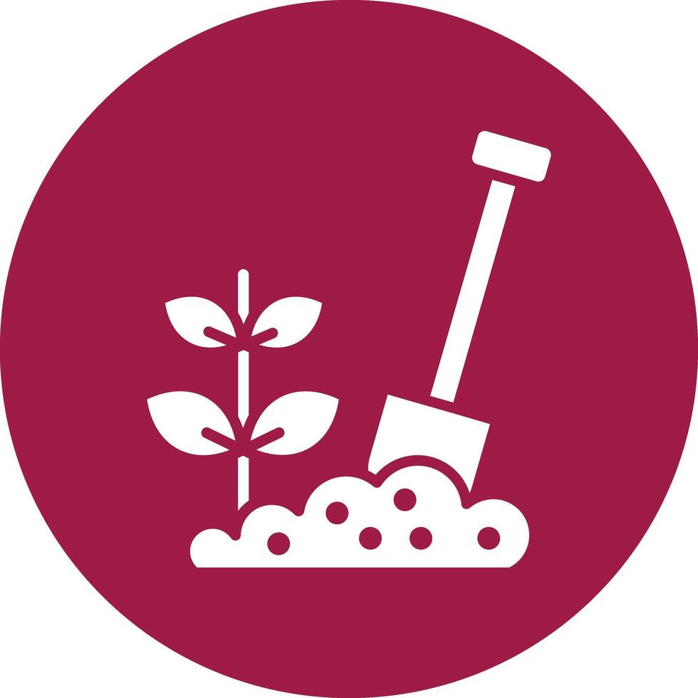 Plantation Illustration Icon vector