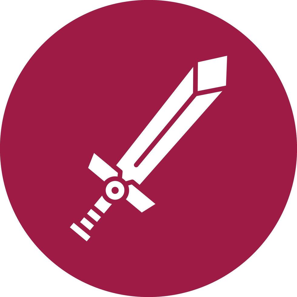 Sword Toy Illustration Icon vector