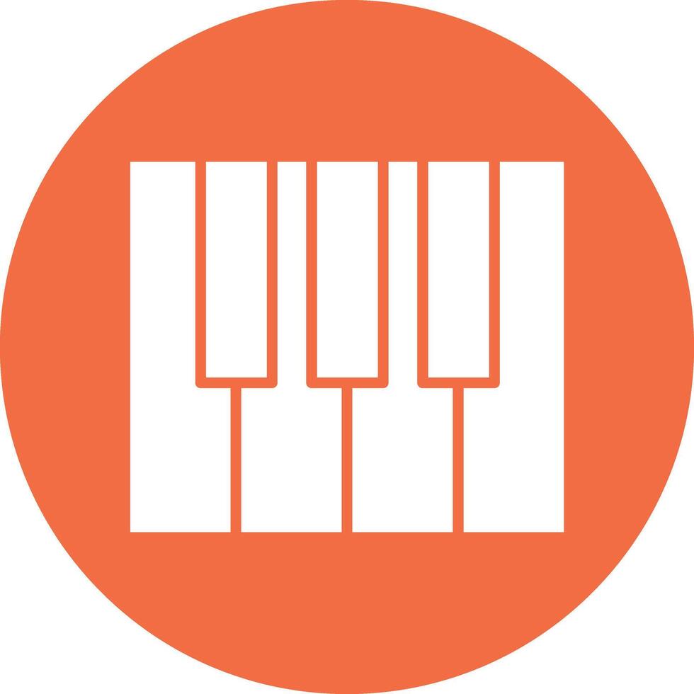 Piano Illustration Icon vector