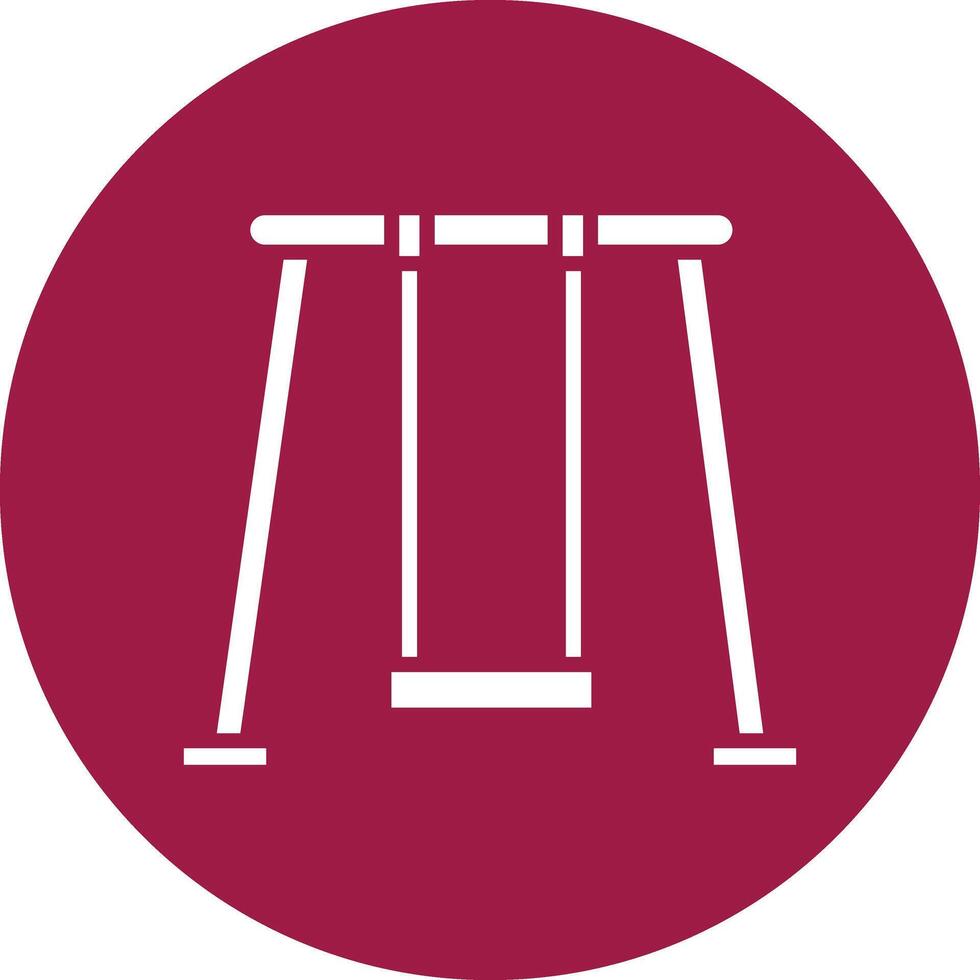 Swing Illustration Icon vector