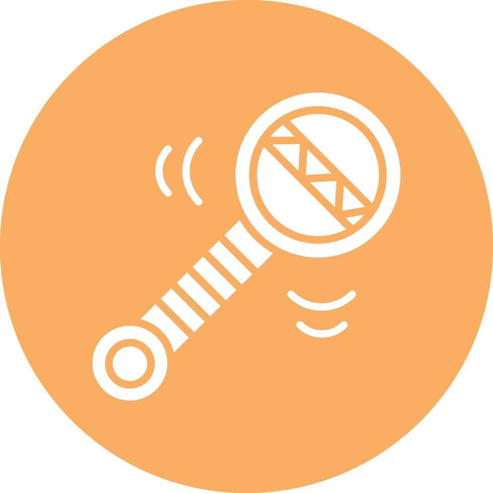 Rattle Illustration Icon vector