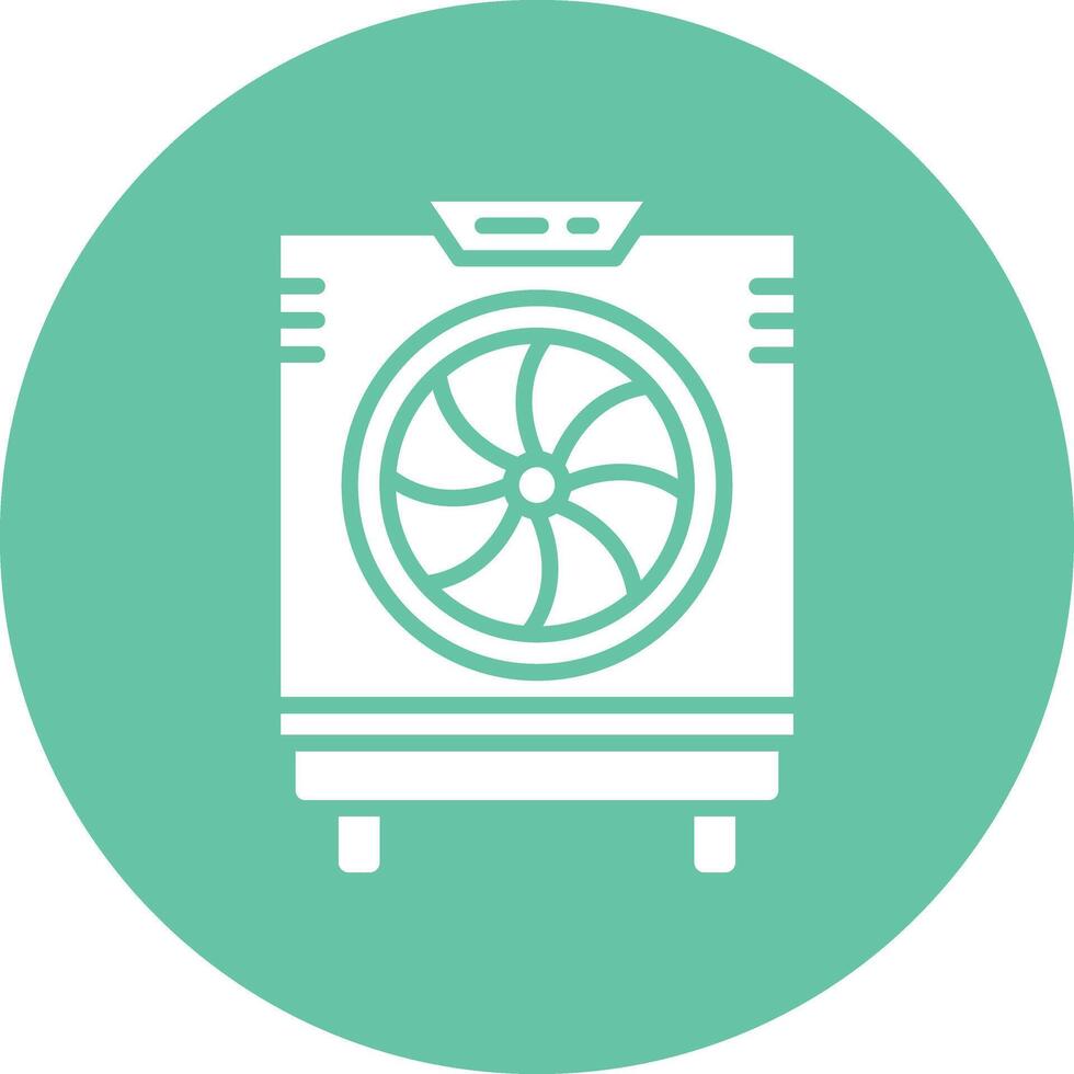 Cooler Illustration Icon vector