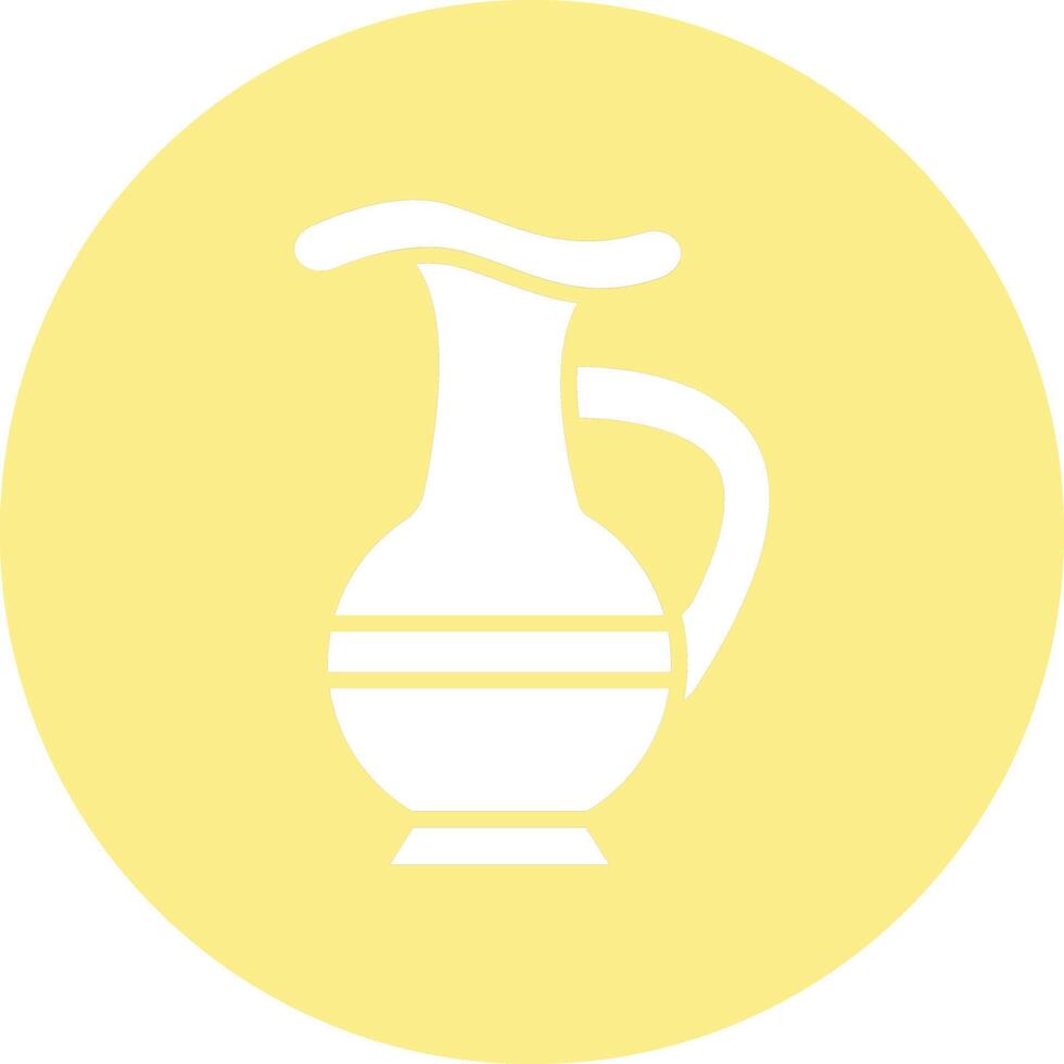 Pitcher Illustration Icon vector