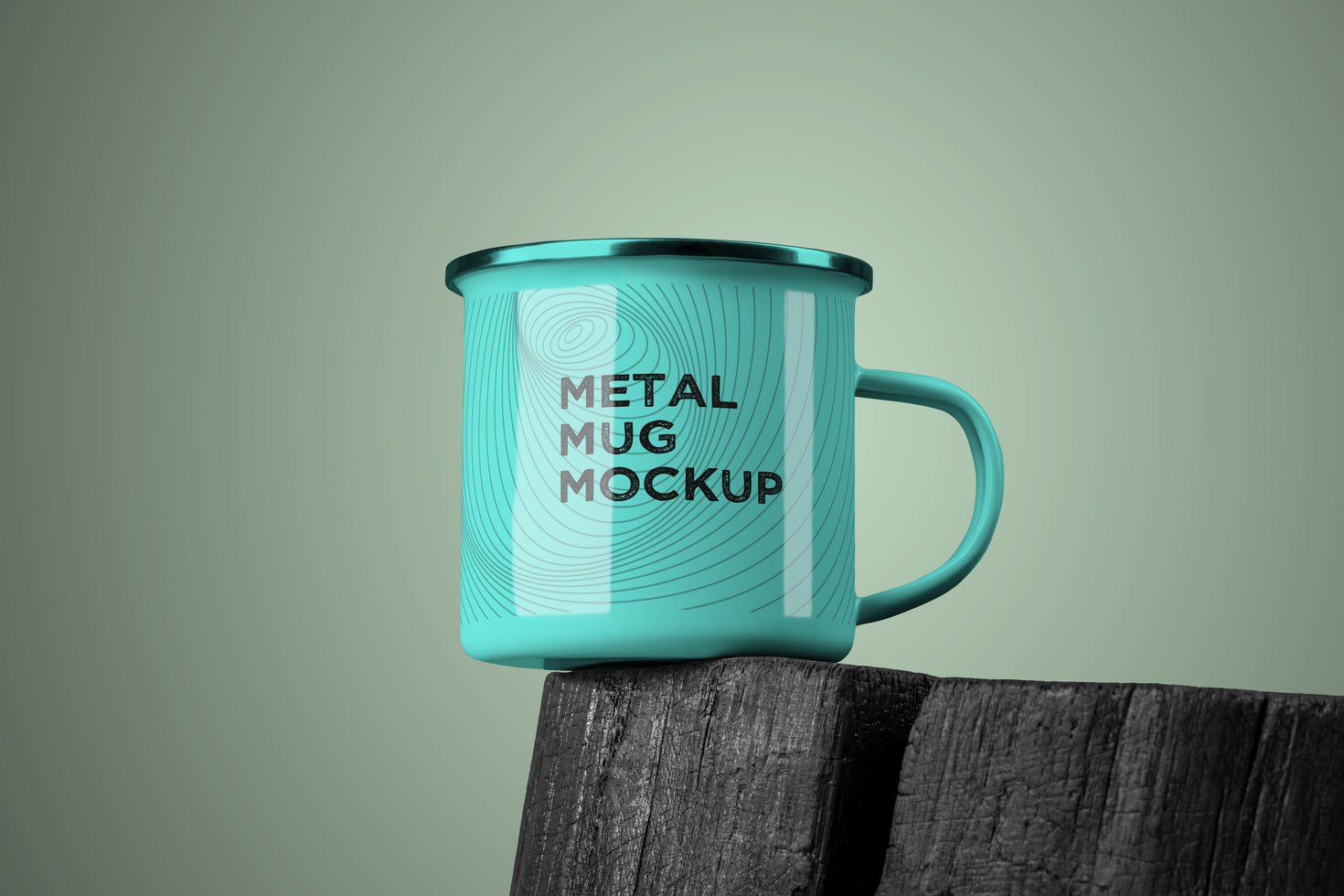 Mug Stainless Isolated Mockup psd