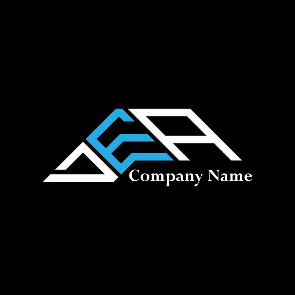 DEA logo design, DEA simple and modern logo. DEA luxurious alphabet design vector