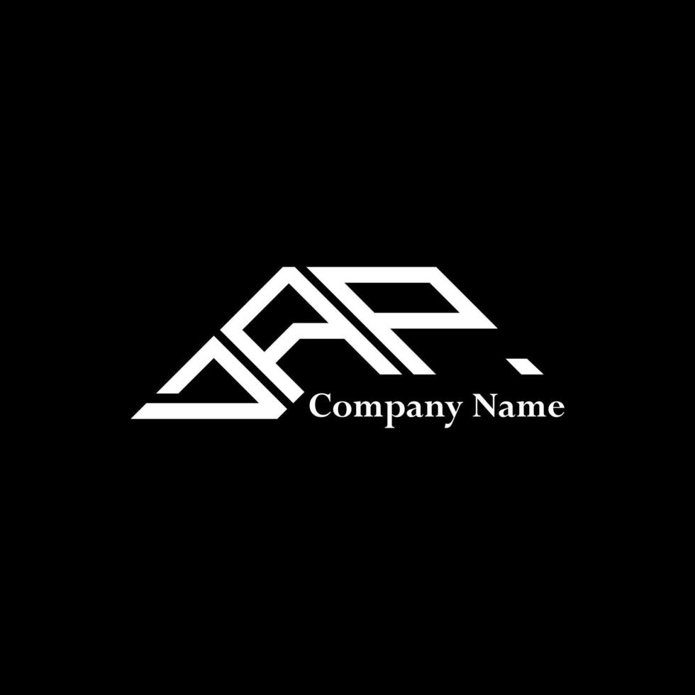 DAP logo design, DAP simple and modern logo. DAP luxurious alphabet design vector