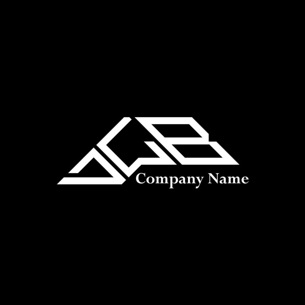 DLB logo design, DLB simple and modern logo. DLB luxurious alphabet design vector