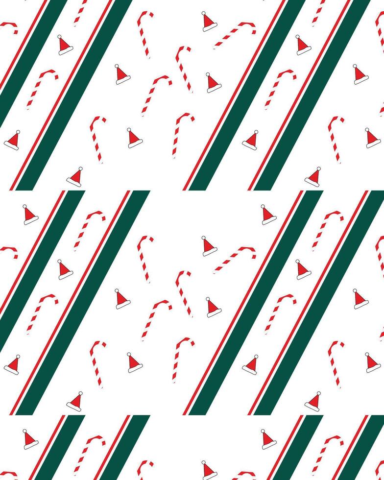 Christmas pattern background vector