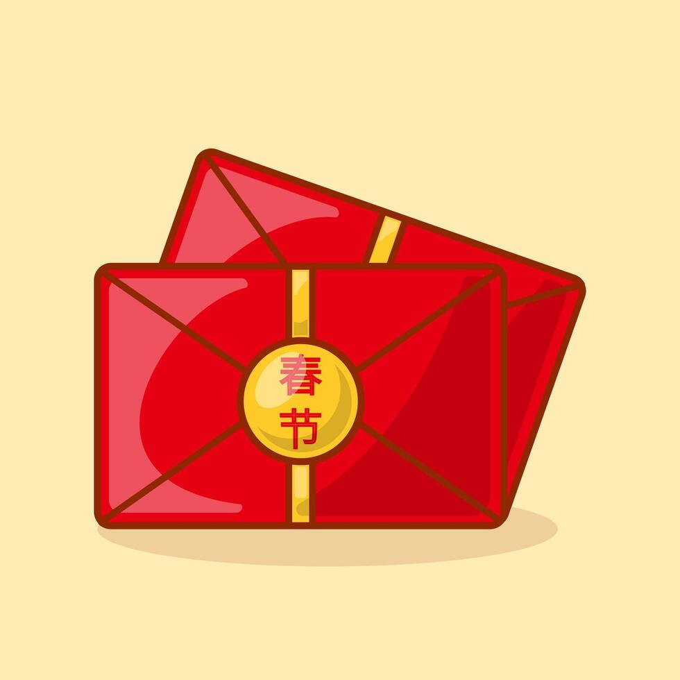 illustration graphic of Chinese New Year angpao vector
