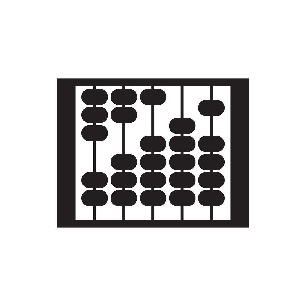 Abacus Icon Design vector