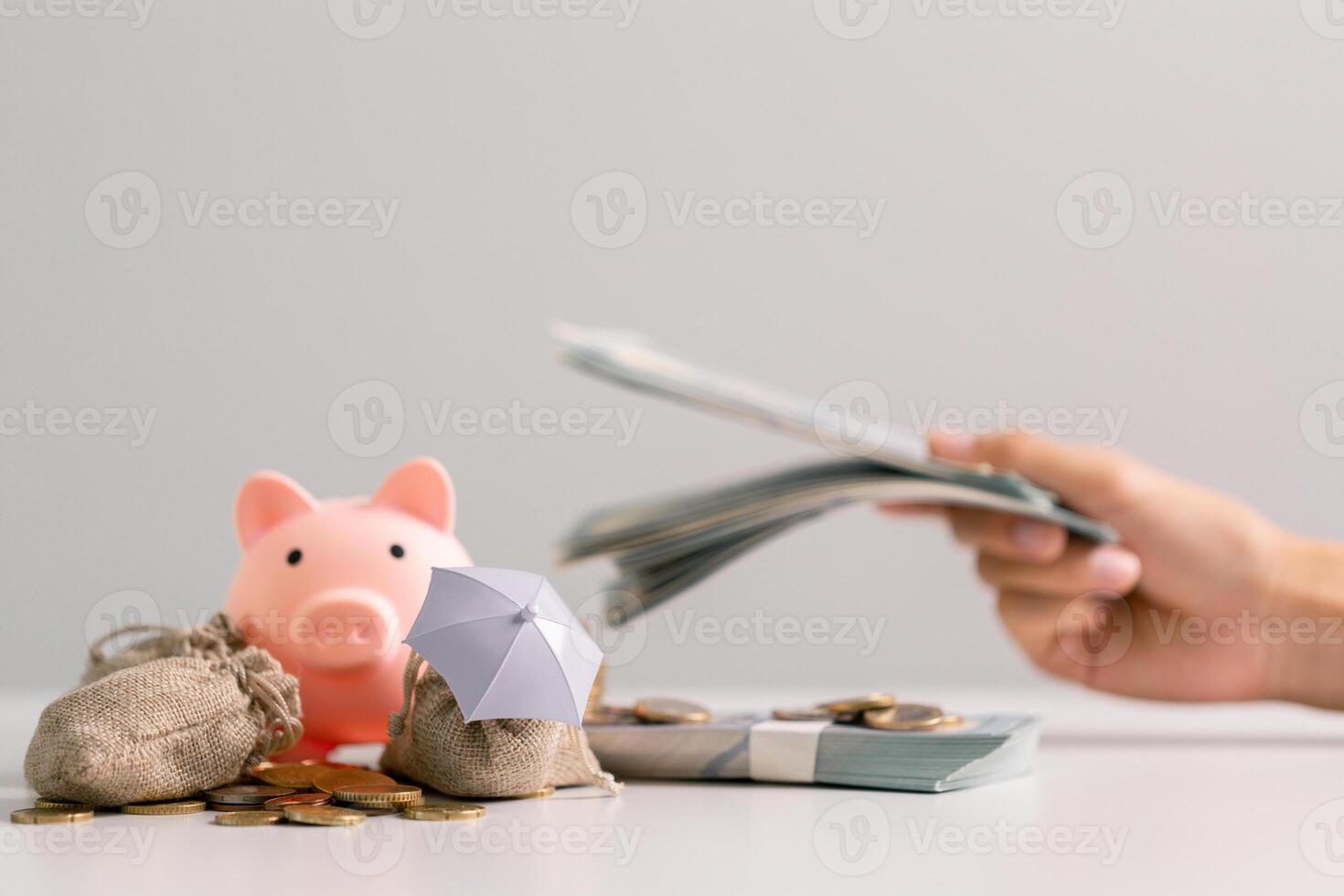 Saving money through wise investments and regular bank deposits can help build wealth and secure financial stability of business. balance, education, interest, price, safety, stack, buy, desk, loan photo