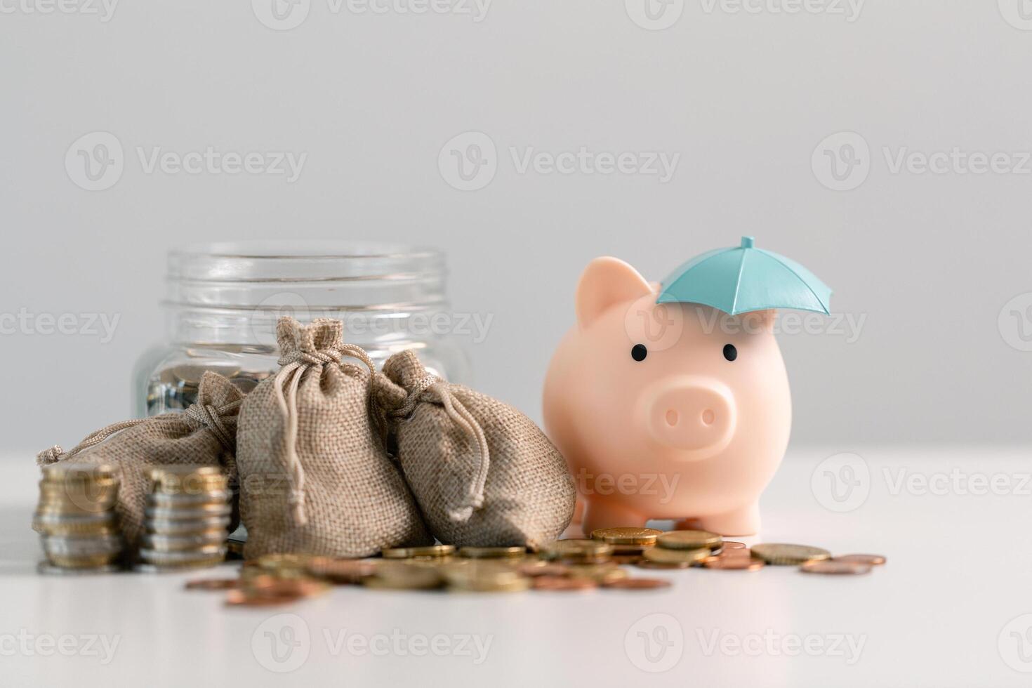 Saving money in the bank and making strategic investments in property and stock can help grow your capital while ensuring your finances remain safe. concept, account, debt, earning, income, profit photo