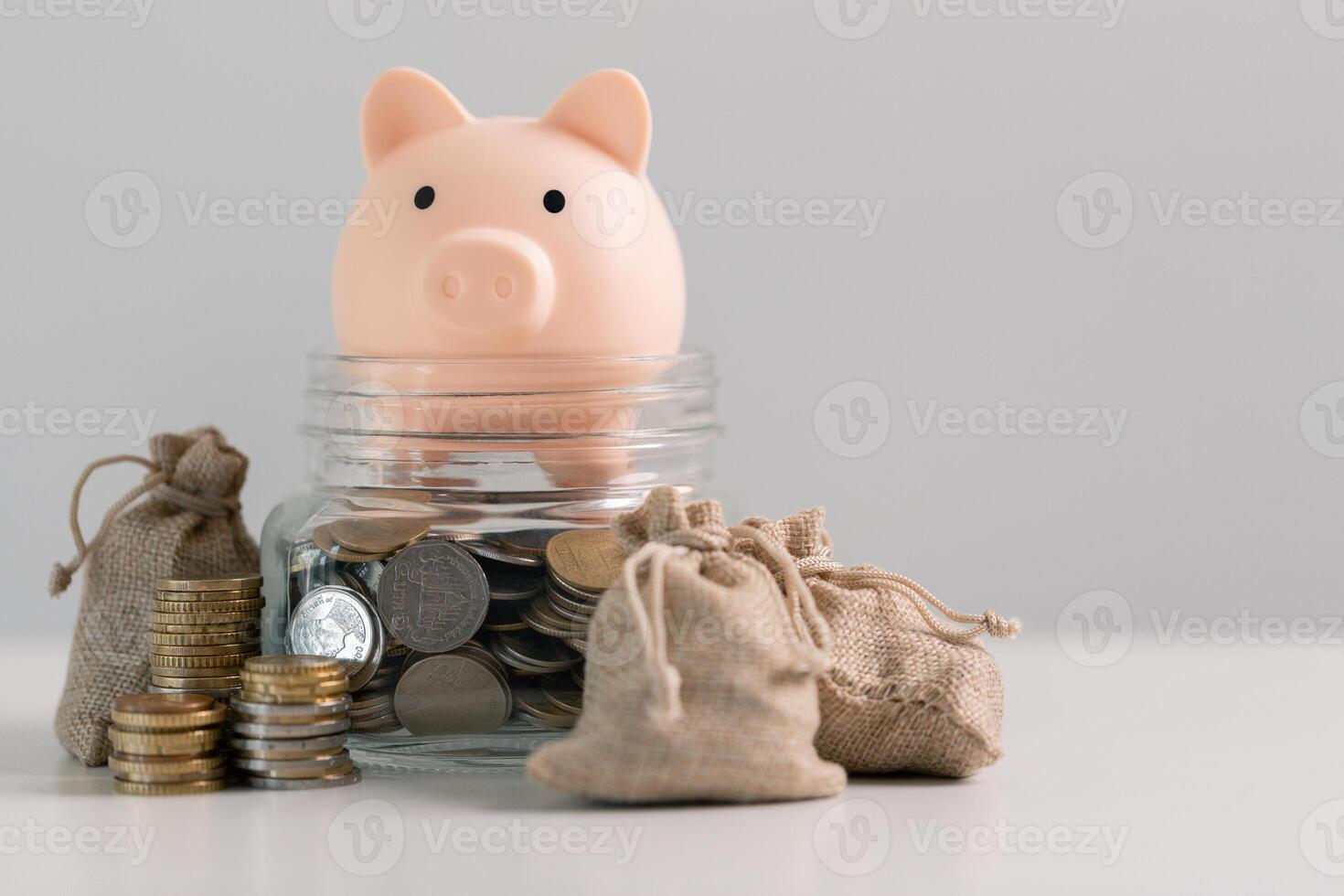 By managing your budget and savings, investing wisely, and effectively handling income, finance, and business transactions, you can build wealth and increase your cash reserves in bank. stock, balance photo