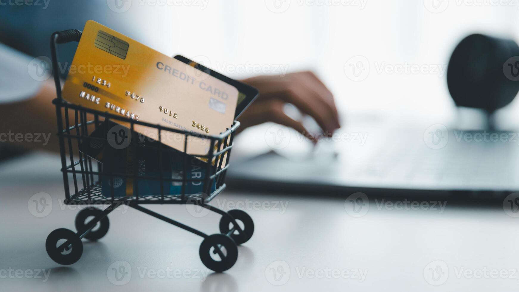 In realm of e-business, effective marketing strategies drive online commerce, encouraging customers to fill their carts and complete purchases during cyberspace shopping sales. development, cart photo