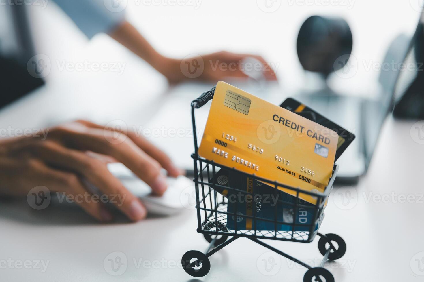 In realm of e-business, effective marketing strategies drive online commerce, encouraging customers to fill their carts and complete purchases during cyberspace shopping sales. development, cart photo