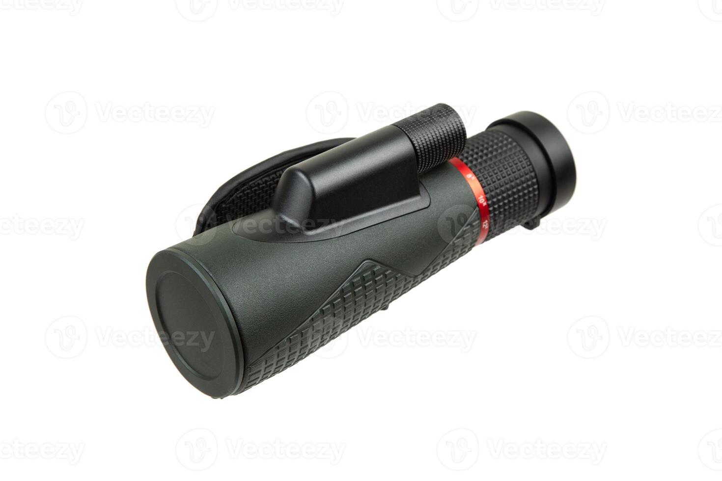 High-quality thermal imaging monocular with a textured grip, lens cap, and ergonomic design, ideal for outdoor activities and wildlife observation photo
