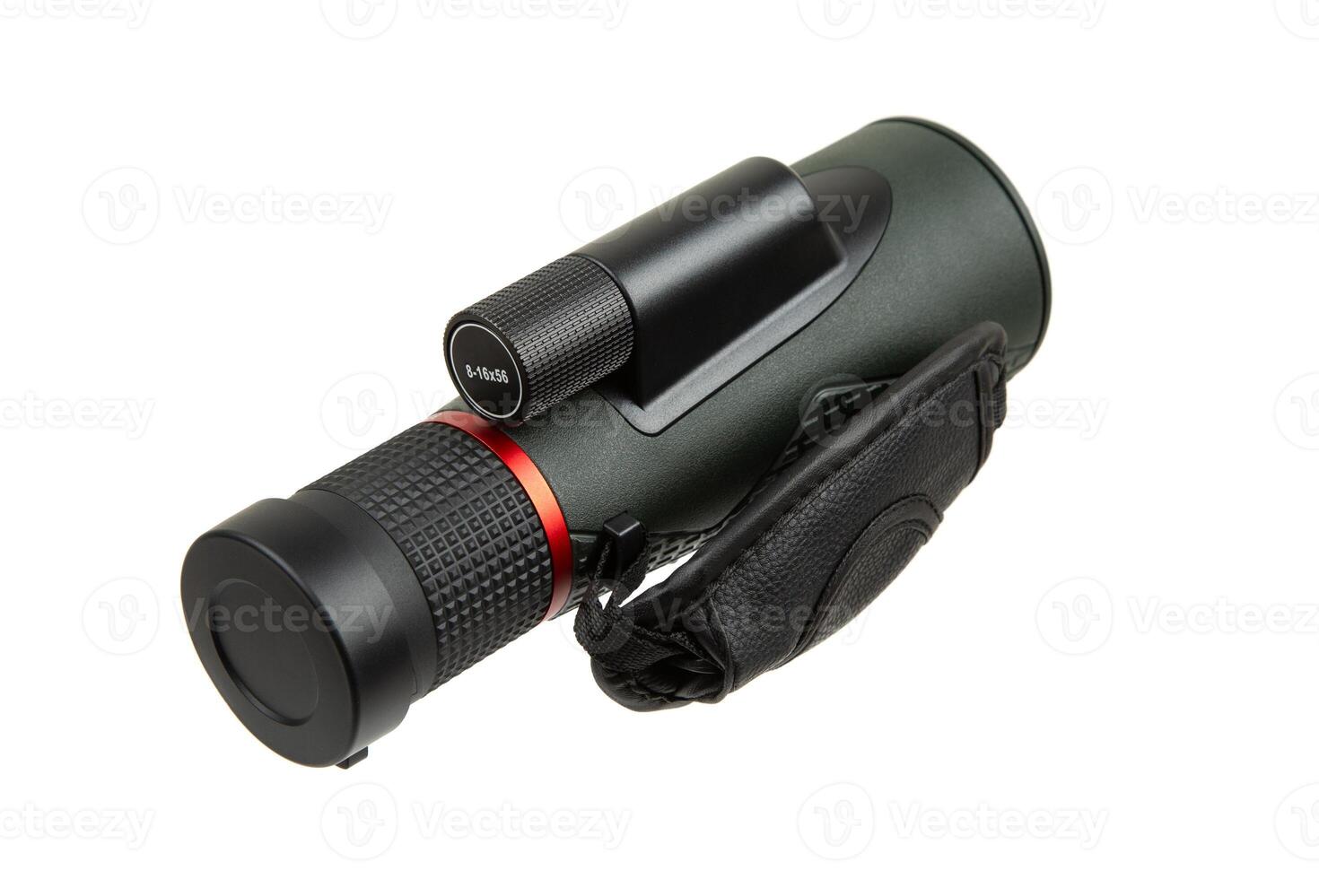 High-quality thermal imaging monocular with a textured grip, lens cap, and ergonomic design, ideal for outdoor activities and wildlife observation photo