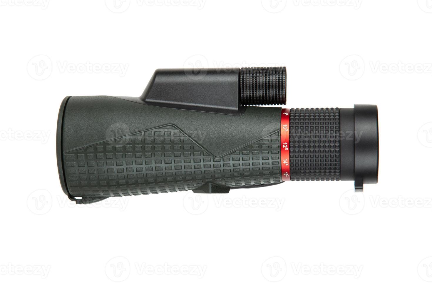 High-quality thermal imaging monocular with a textured grip, lens cap, and ergonomic design, ideal for outdoor activities and wildlife observation photo