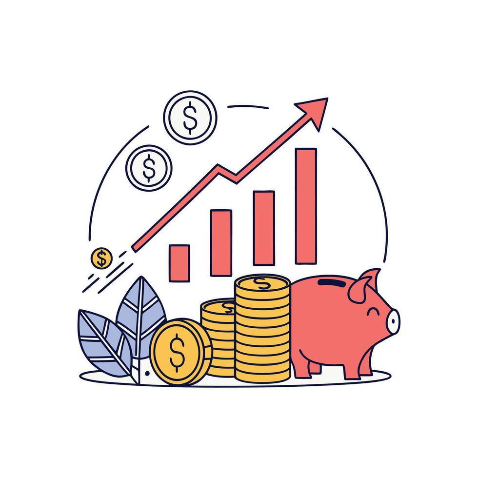 finance business partner icon vector