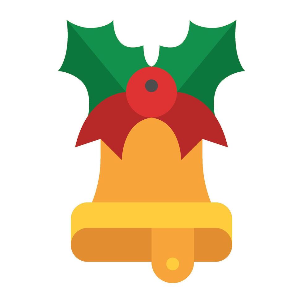 bell flat icon vector