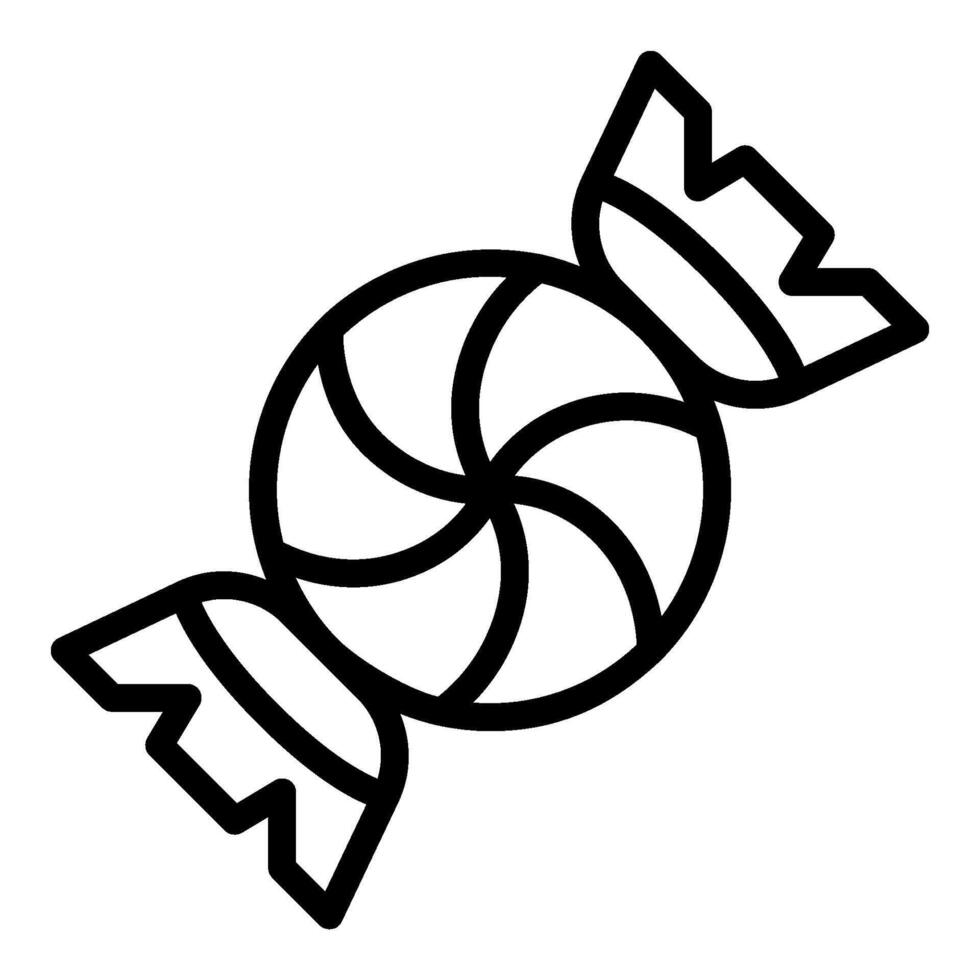 candy line icon vector