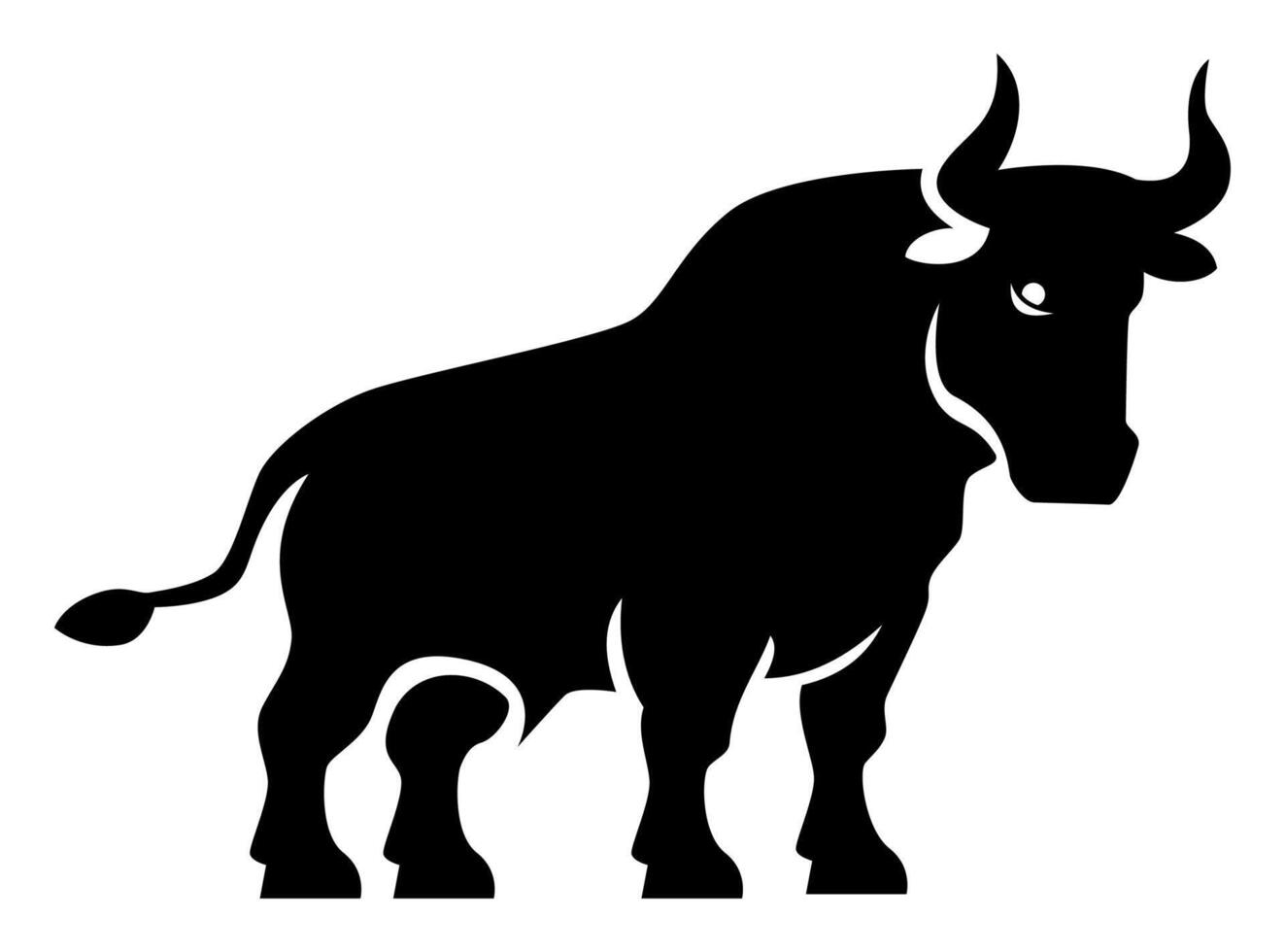 buffalo logo creative and original for your business or company illustration vector