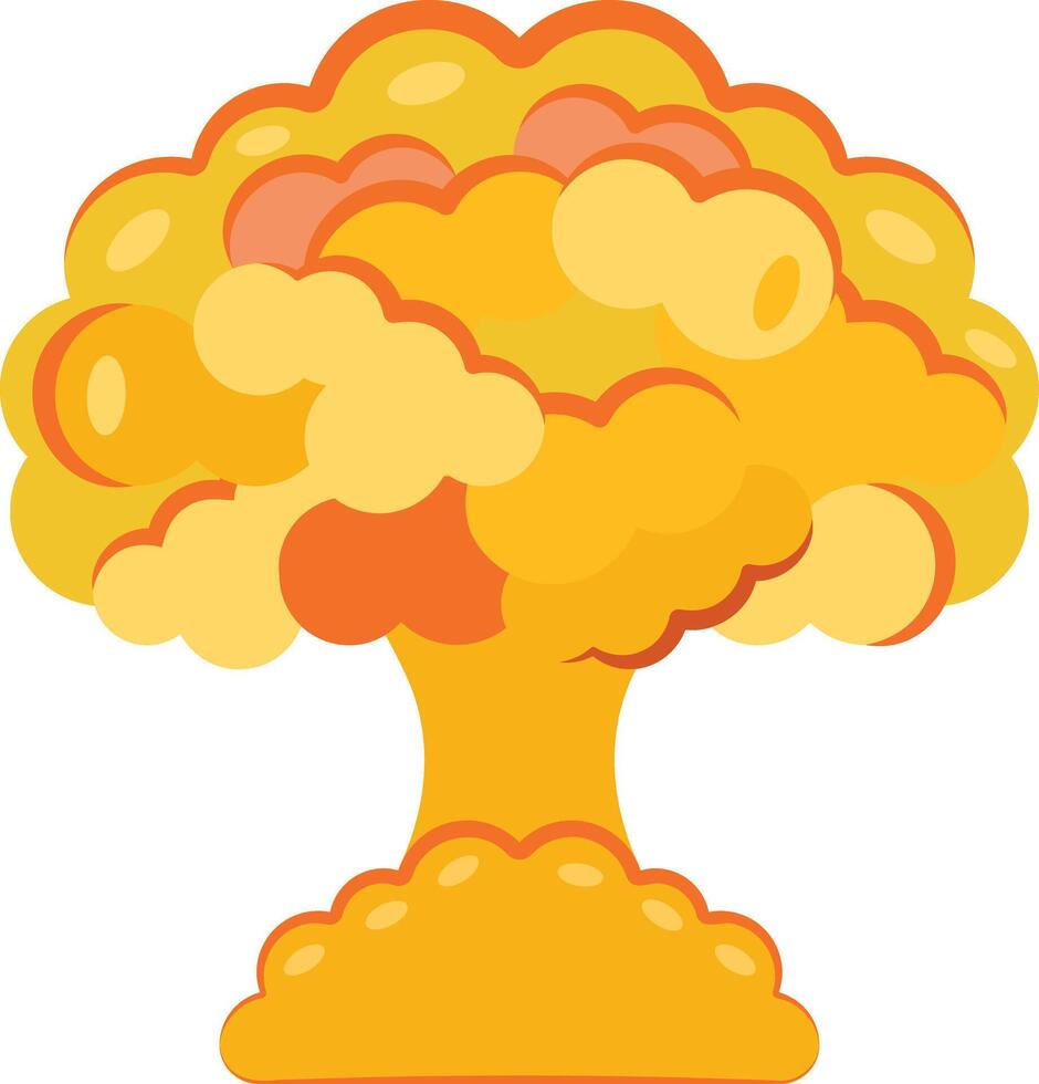 The blast was heard miles away, shaking nearby buildings. vector