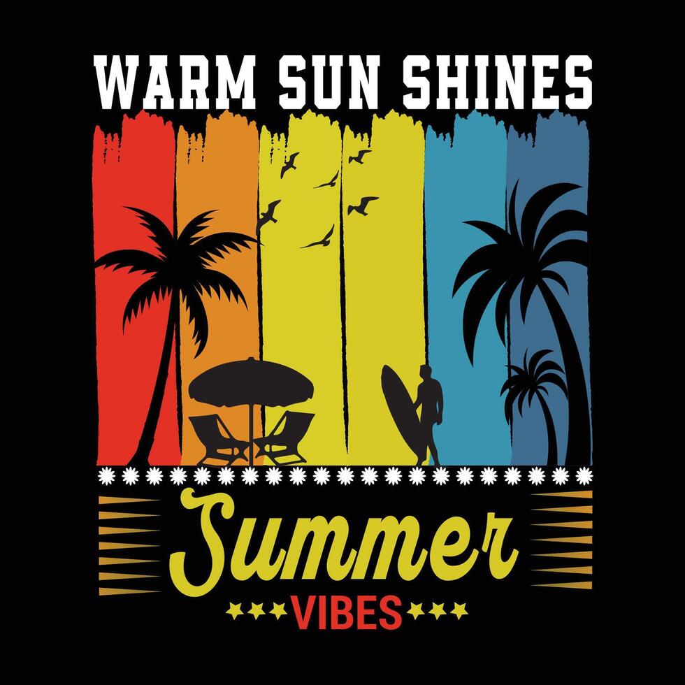 Sail Away Into Endless Summer Bliss vector