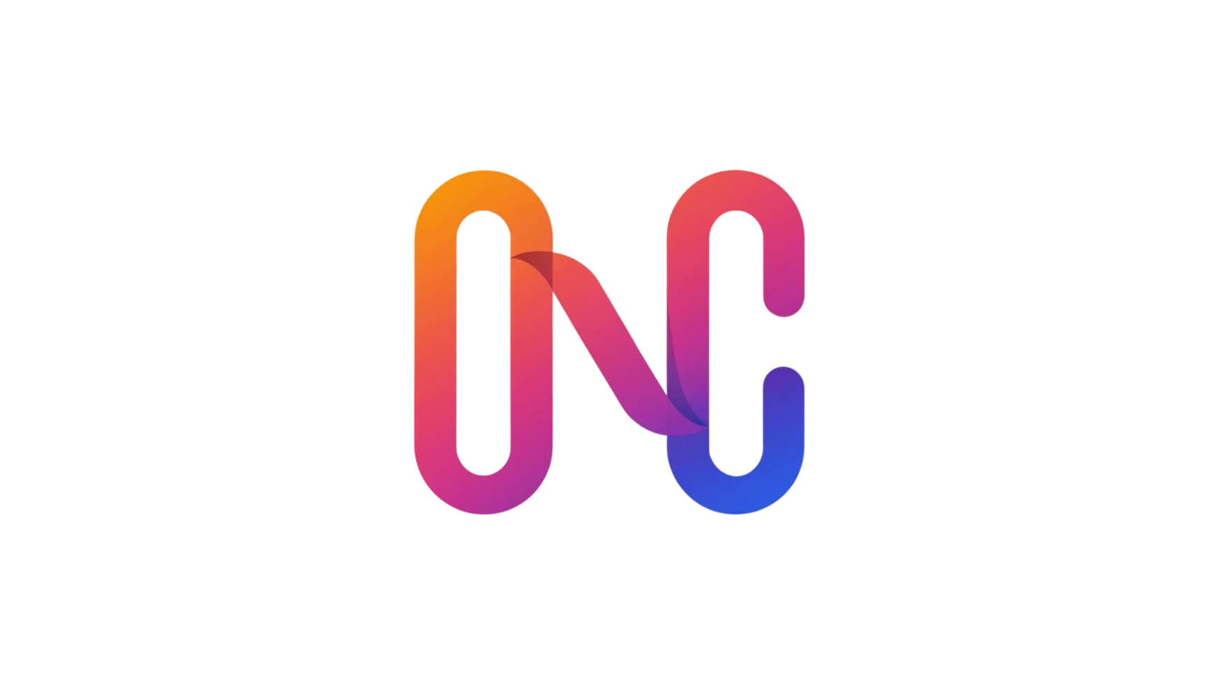 A colorful oc logo on no background png