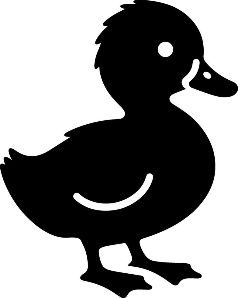 Adorable Baby Duckling Clipart vector
