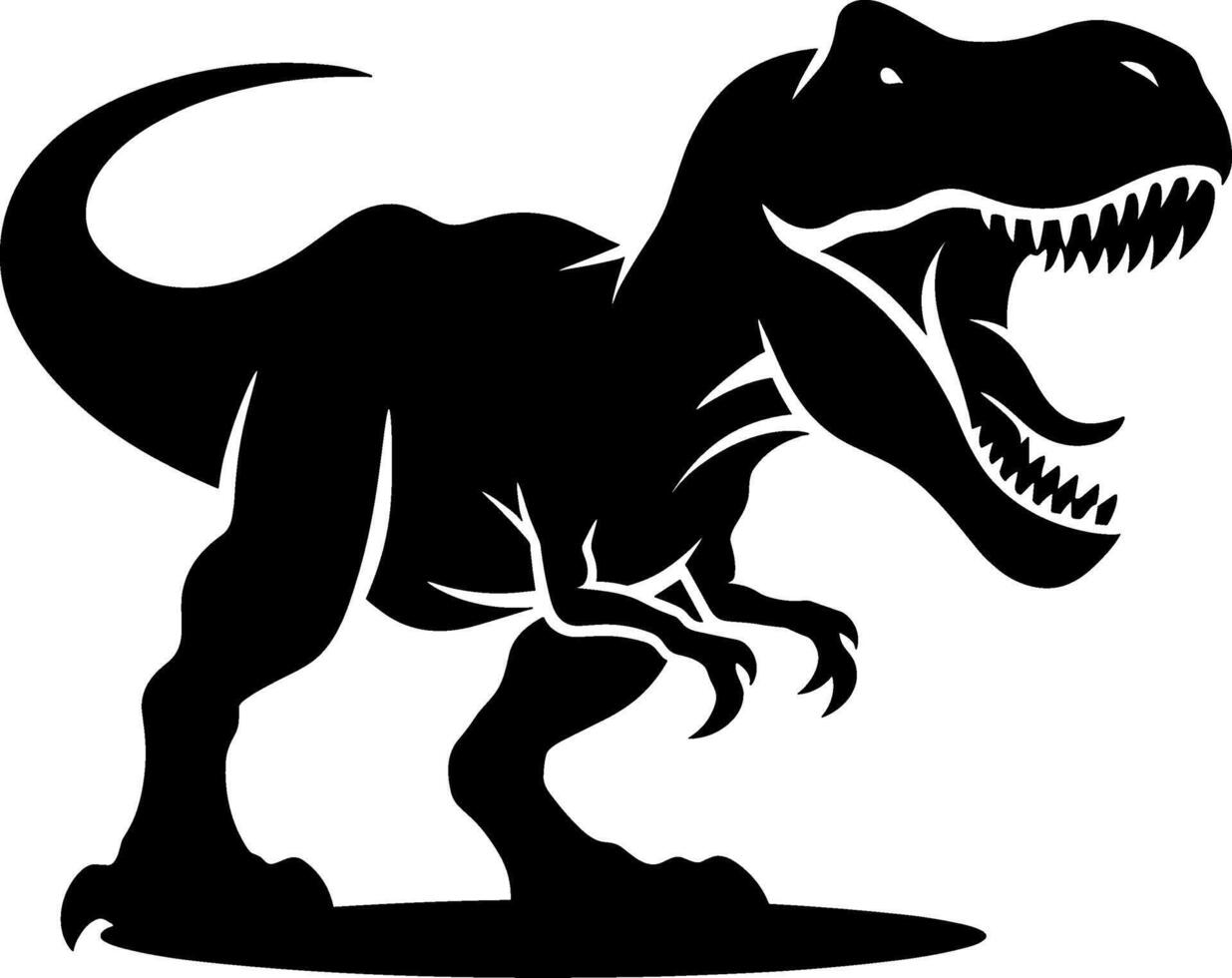 Roaring Tyrannosaurus Dinosaur vector
