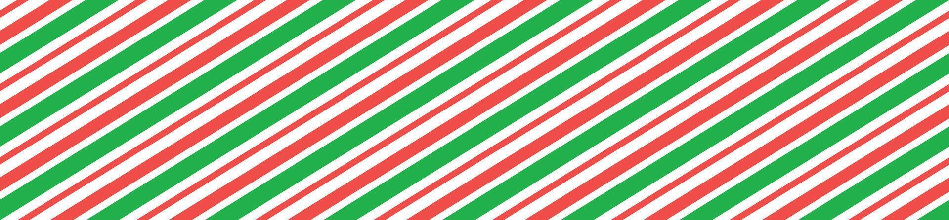 Red candy stripe pattern with textured cane design. Festive background with bold and vibrant lines. vector