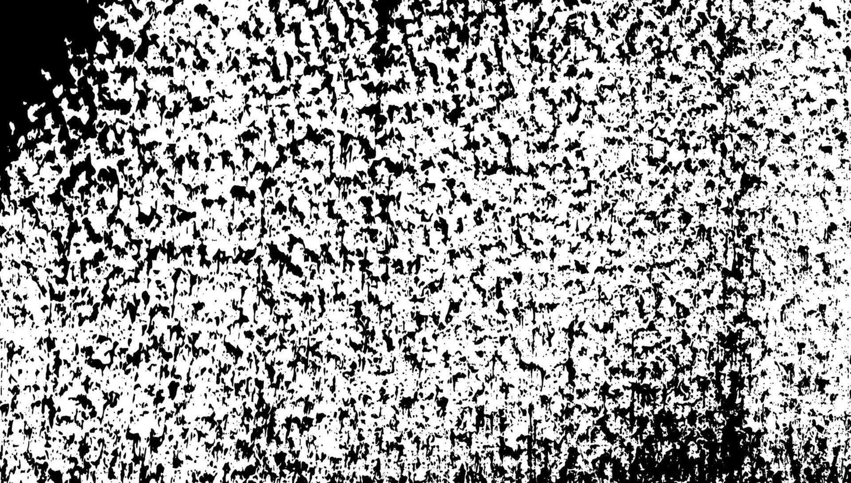 Vintage black and white background with distressed overlay. Rough brush pattern. Dirty paint effect. Flat illustration isolated on white background. vector