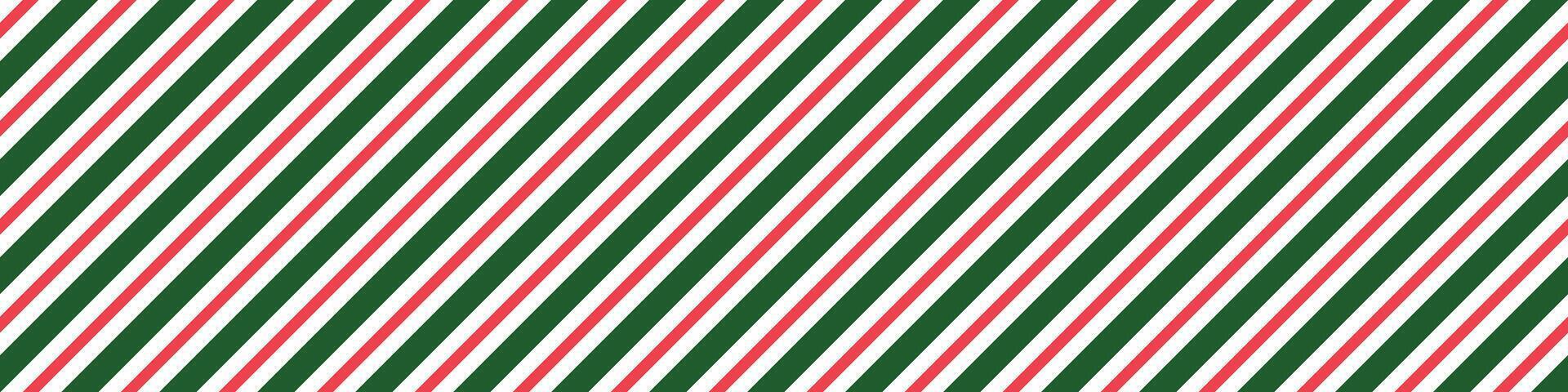Peppermint stripe pattern with red candy cane texture. Seamless background for decorative and festive paper vector