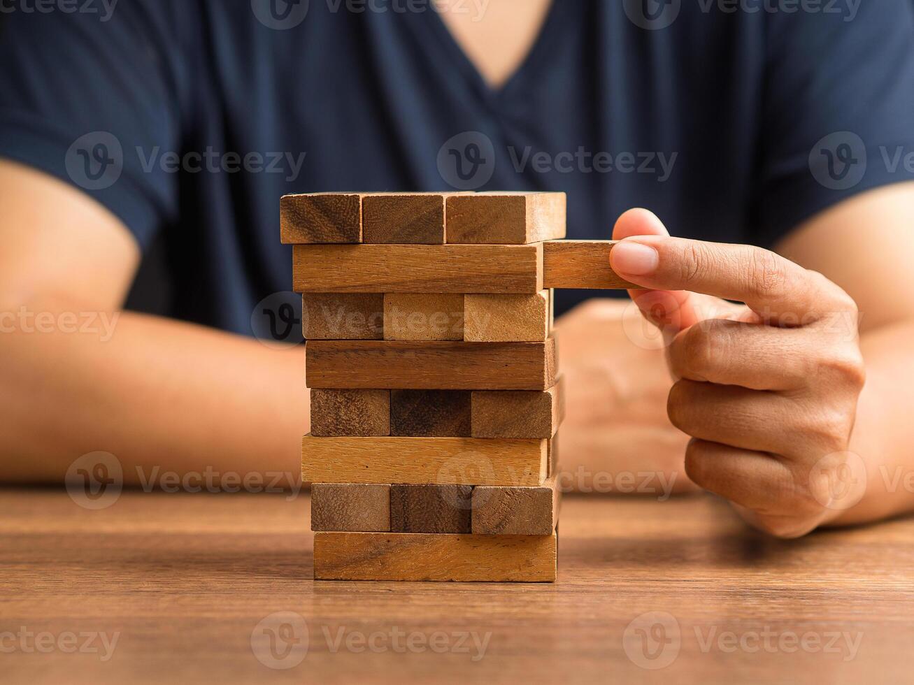 Risk of management and strategy plans for business growth and success concept photo