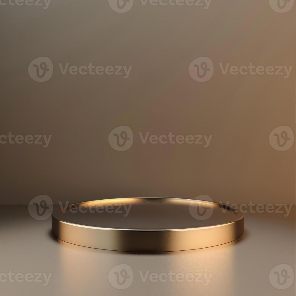 High-resolution image showcasing the understated beauty of an award podium photo