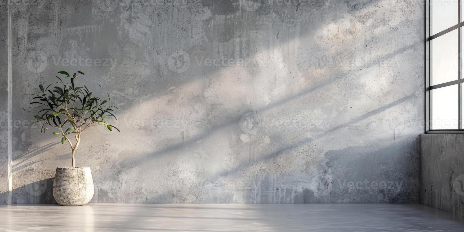 Subtle textures and muted tones create a soothing ambiance in this simple minimalist wall backdrop. photo