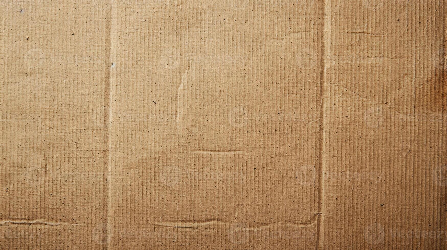 Cardboard texture background featuring generous copy space photo