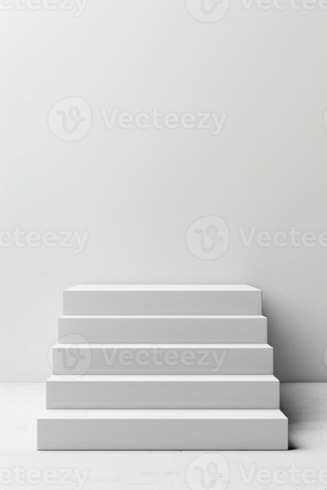 Immaculate white background serves as a blank canvas photo
