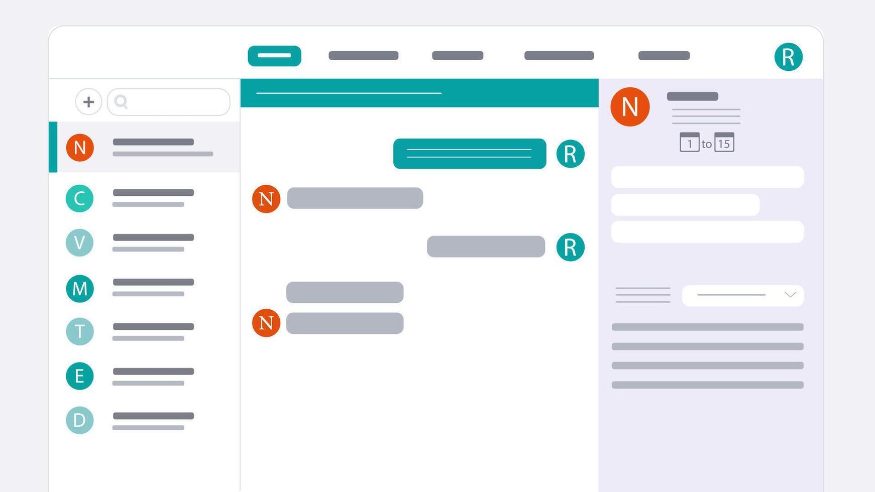 UI kit collection vector