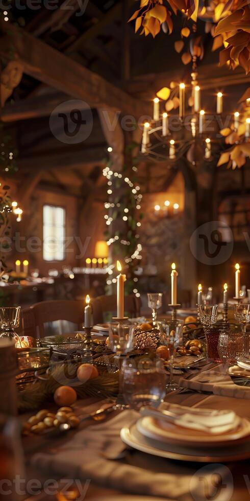 Dynamic 3D view capturing the essence of a celebratory gathering photo