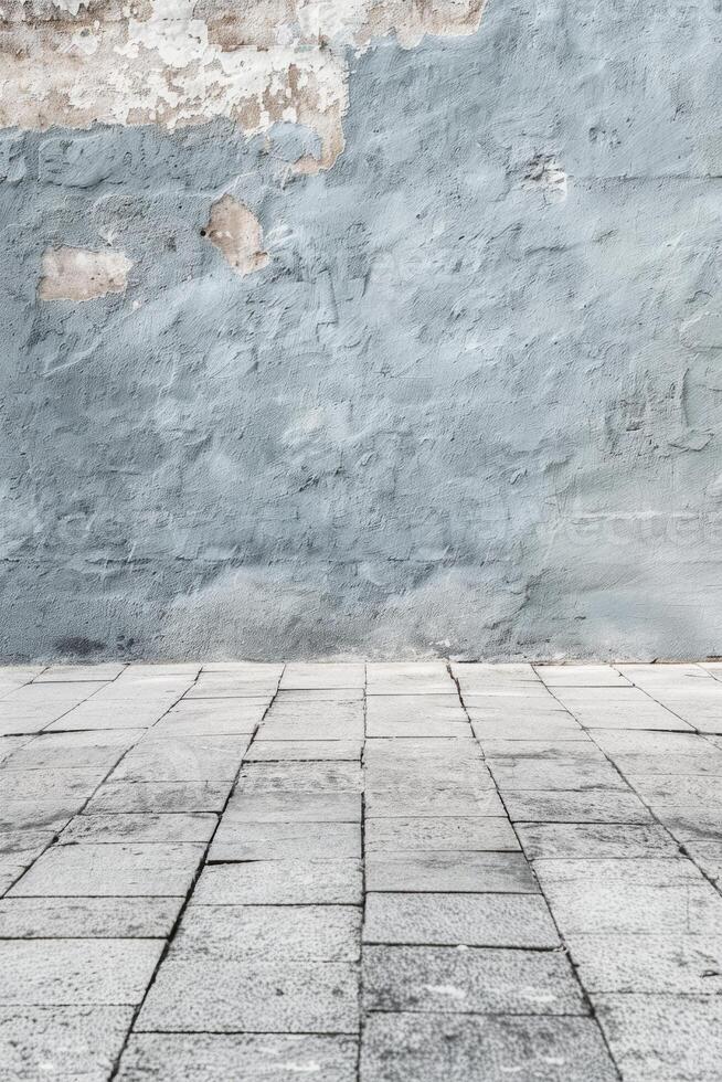 Minimalist wall backdrop featuring a pristine area ideal for inserting captions. photo