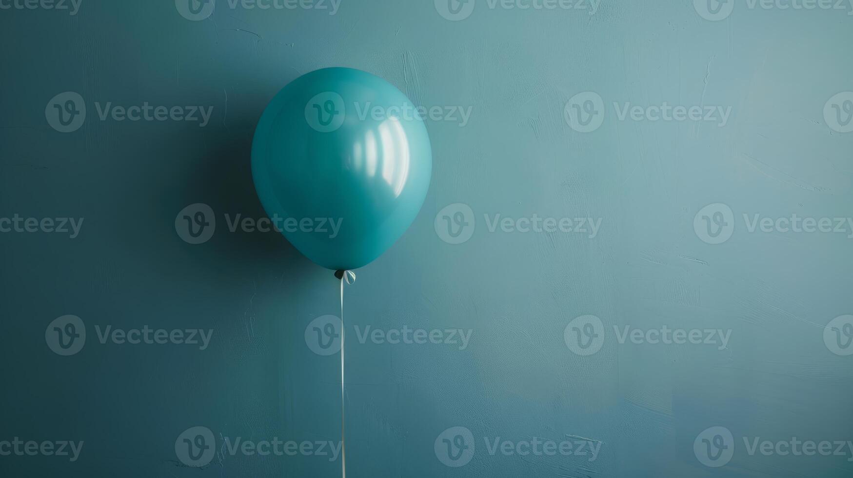Clean and modern image featuring a single balloon as the focal point photo